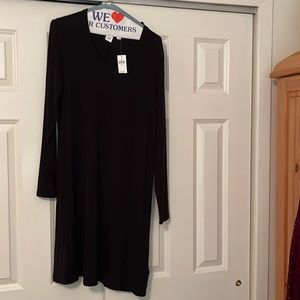 Long-sleeved Cozy Gap Dress, Size M, New with Tags